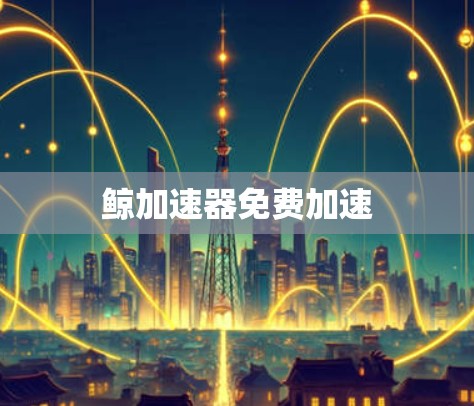 鲸加速器免费加速