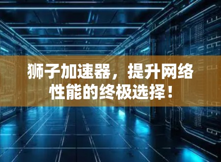 狮子加速器，提升网络性能的终极选择！