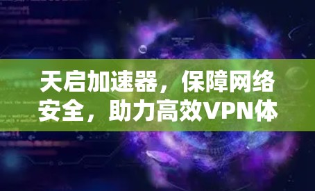 天启加速器,保障网络安全,助力高效VPN体验 天启加速器,保障网络安全,助力高效VPN体验