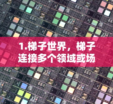 1.梯子世界,梯子连接多个领域或场景,形成一个虚拟世界。每个梯子代表不同的领域,如科技、军事、教育等 1.梯子世界,梯子连接多个领域或场景,形成一个虚拟世界。每个梯子代表不同的领域,如科技、军事、教育等