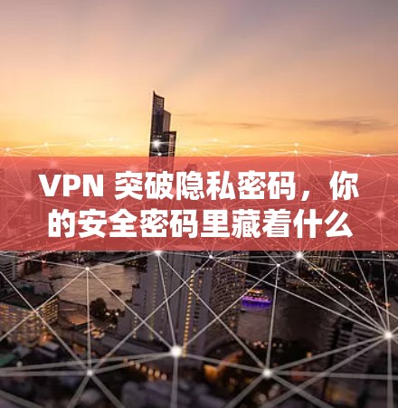 VPN 突破隐私密码,你的安全密码里藏着什么? VPN 突破隐私密码,你的安全密码里藏着什么?