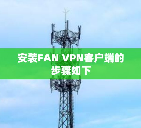 安装FAN VPN客户端的步骤如下 安装FAN VPN客户端的步骤如下