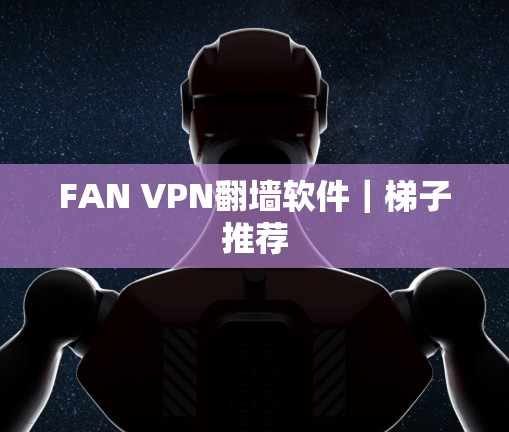 FAN VPN翻墙软件|梯子推荐 FAN VPN翻墙软件|梯子推荐